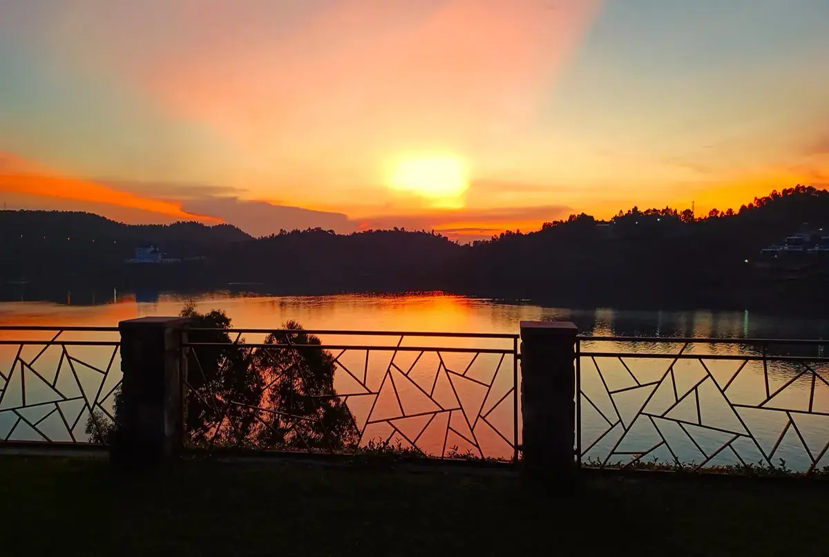 Sunset over Lake Kivu, Kibuye